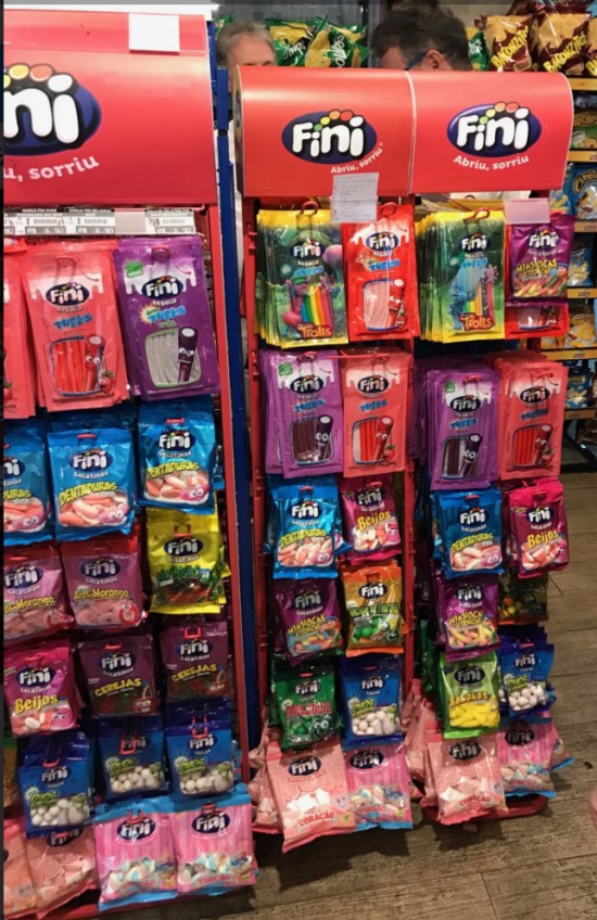 Fini Candy Display